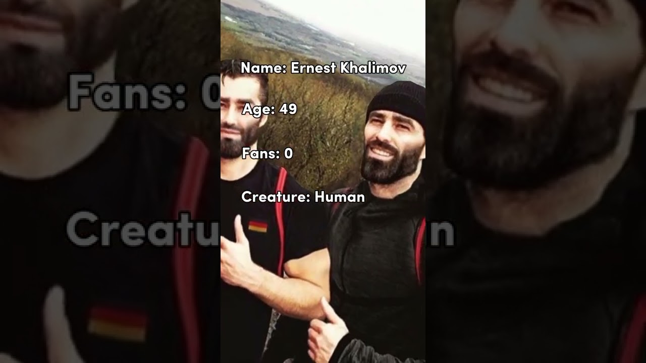 Ernest Khalimov vs Gigachad #shorts #memes