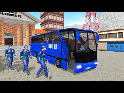 Police Bus Driving Simulator: Off Road Transport Duty - Android Gameplay FHD