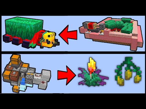 Easy Sniffer Pitcher pod and Torchflower seed Farm in Minecraft! [STILL WORKS]