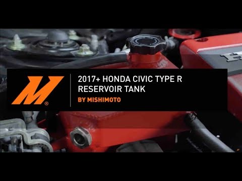 2017-2021 Honda Civic Type R Aluminum Expansion Tank Installation Guide by Mishimoto