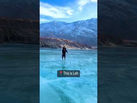 Best Winter Experience in Leh | Ice Skating
