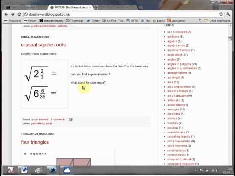 Mr Barton's Web Whizz Video 27 - Median