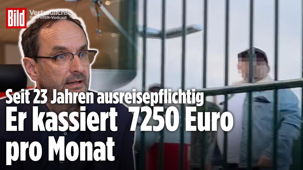 Deutschlands frechster Stütze-Empfänger: Er kassiert 7250 Euro pro Monat | Vertraulich