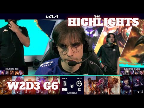 MKOI vs GX - Highlights | Week 2 Day 3 LEC Versus 2026 | Movistar KOI vs GIANTX W2D3
