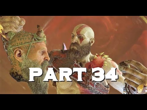 God of War 4 (2018) Gameplay Walkthrough Part 34 Inside Snake - [NO COMMENTARY]