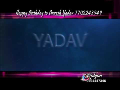 Anvesh birthday add