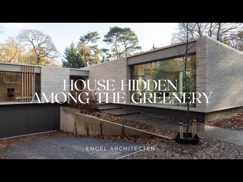 Desain Rumah Minimalis Modern Dengan Lingkungan Di Hutan Hijau Yang Harmoni