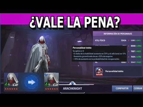 [Marvel Future Fight] ARACHKNIGHT Tier 2 Review | ¿Vale la Pena?