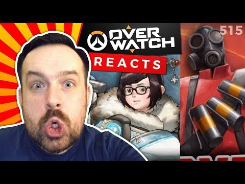 Overwatch Reaction: MEI VS PYRO RAP BATTLE
