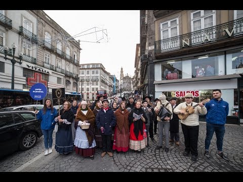 Cantar as Janeiras em Porto, Portugal