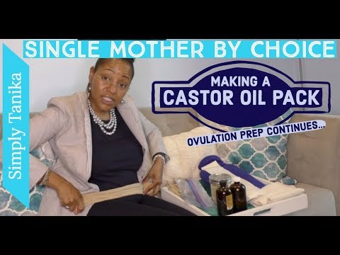Making A Castor Oil Pack | Simply Tanika | Holistic Health TTC Vlog Video