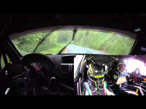 CameraCar 16° Rally Appennino Ligure 2013 Depau - Cadore Peugeot 207 S2000 P.S 2 Portello