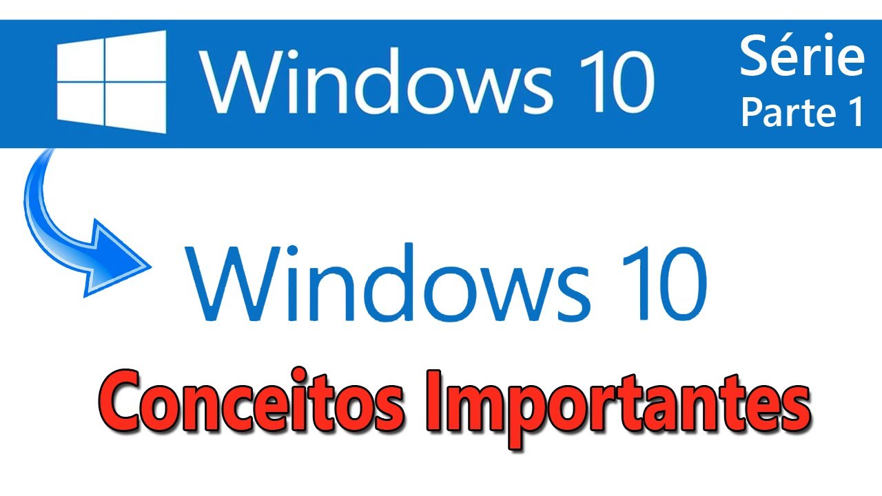 Windows 10 parte 1- Conceitos importantes