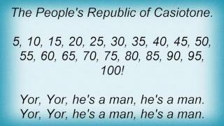 Soul Coughing - Casiotone Nation Lyrics