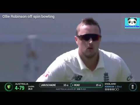 Ollie Robinson spin bowling | fast bowler bowling spin