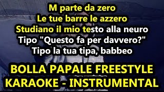 Madman: BOLLA PAPALE FREESTYLE (Karaoke - Instrumental)