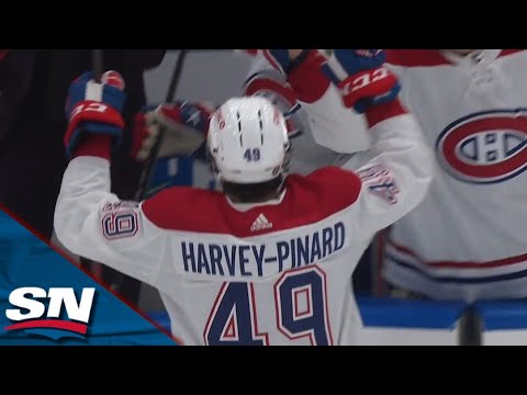 Rafael Harvey-Pinard In The Right Place At The Right Time For His First NHL Goal