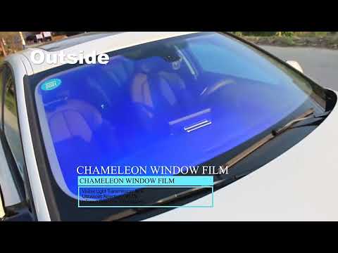 CH80 Blue Purple Shade Chameleon Film with 80%VLT