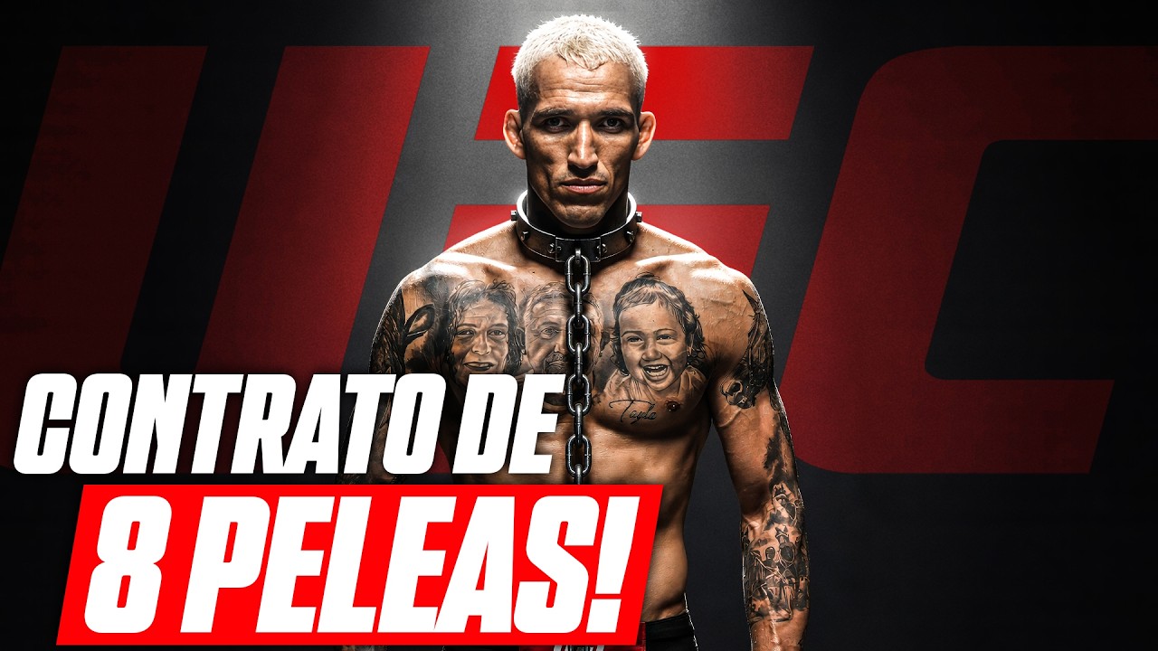 LA UFC ESCLAVIZA a sus PELEADORES! CHARLES FIRMA 8 PELEAS!