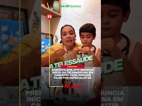 Ana Afif anuncia início da telemedicina em Cascavel