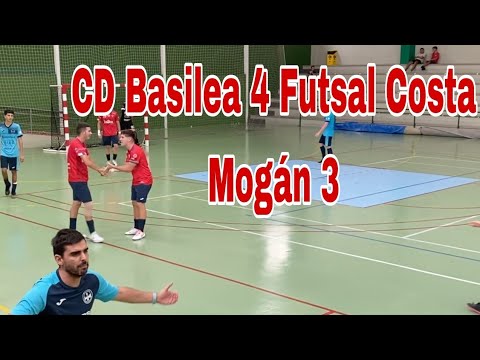 ⚽️Goles➕paradas⚽️ CD Basilea 4 🆚 Futsal Costa Mogan 3 🏆DH Juvenil ℹ️Jornada 6