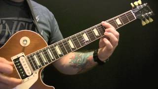 Avenged Sevenfold Scream Guitar Tutorial A7X