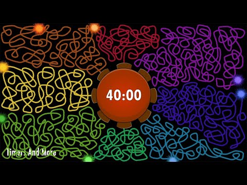 40 Minute Timer Bomb | 💣 Colored Wicks 💥