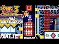 Sonic 3 Complete Gameplay Full Walkthrough Part 1 - Sega Genesis