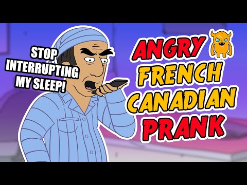 Angry French Canadian Loses It - Ownage Pranks
