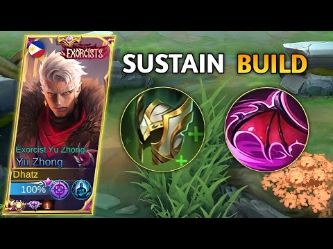 THIS YU ZHONG NEW SUSTAIN ITEM IS TOO BROKEN HEALING LIFESTEAL!! | YU ZHONG BEST BUILD 2022