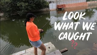 FISHING in a Florida freshwater canal!! || Look what we CAUGHT!!