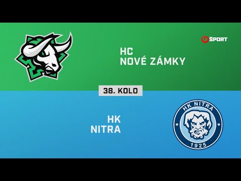 38. kolo: HC Nové Zámky – HK Nitra 3:6 (HIGHLIGHTY)