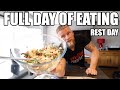 Full Day Of Eating | Rest Day Edition | Eating To Win A Bodybuilding Show.