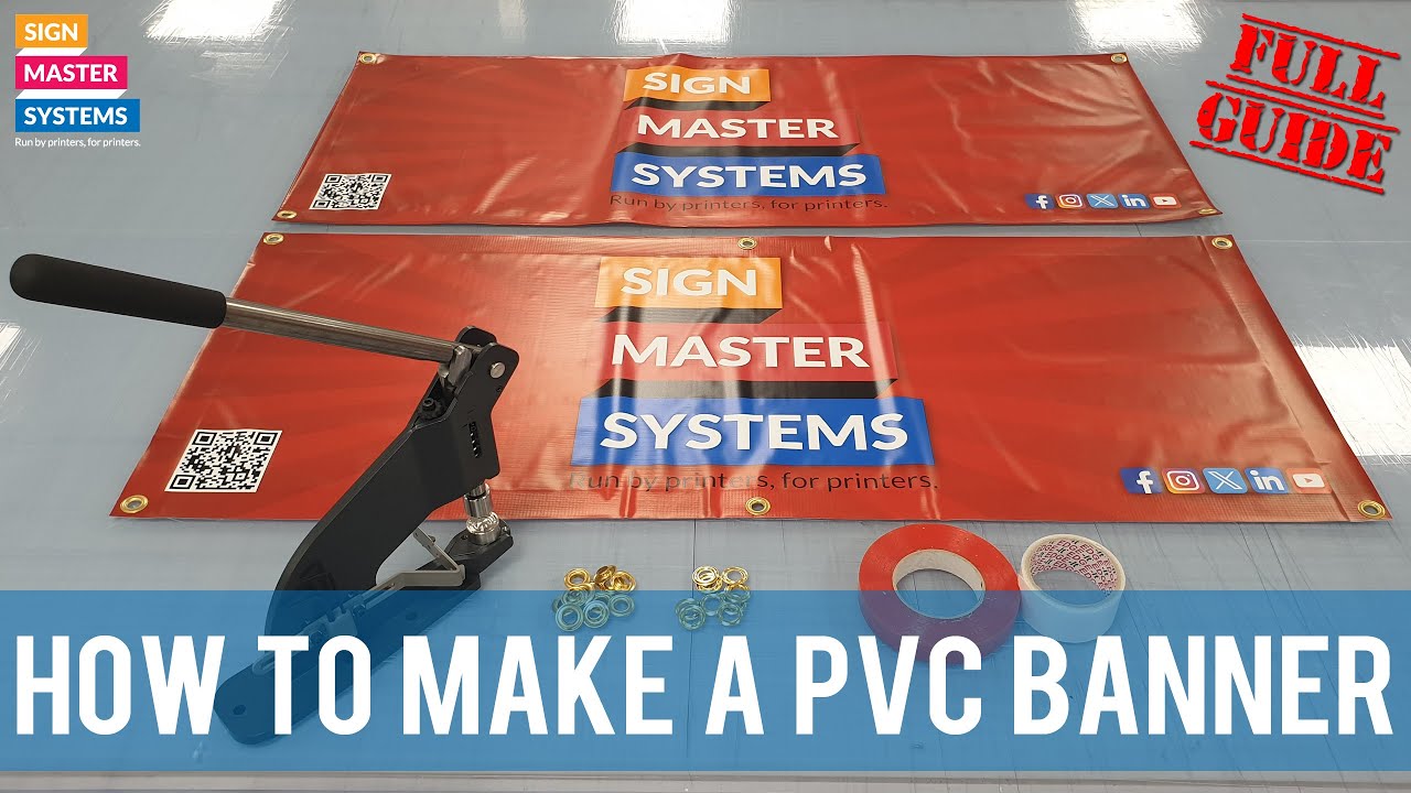 How to make a PVC Banner