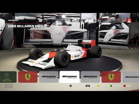F1 2019: All Classic F1 Cars In The Game