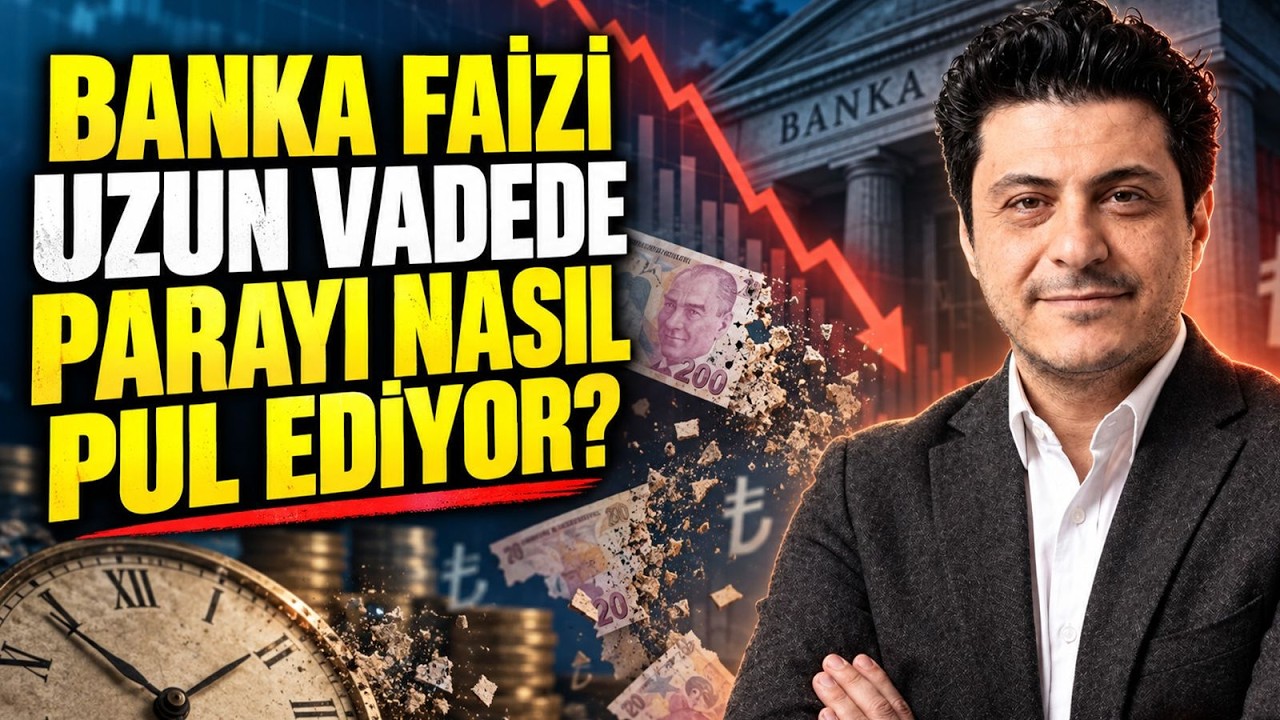 BANKA FAİZİ UZUN VADEDE PARAYI NASIL PUL EDİYOR? | Mert Başaran