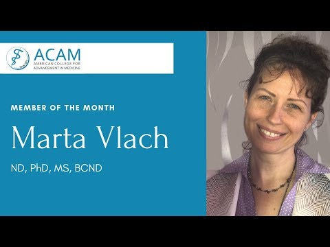 Marta Vlach: ACAM Member of the Month June 2019