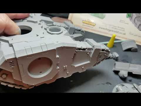WIP Overview of Legion Sicaran Arcus Strike Tank
