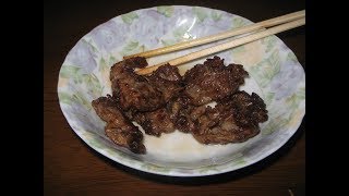（ものまねどころじゃない）カリカリ牛肉を作ってみた