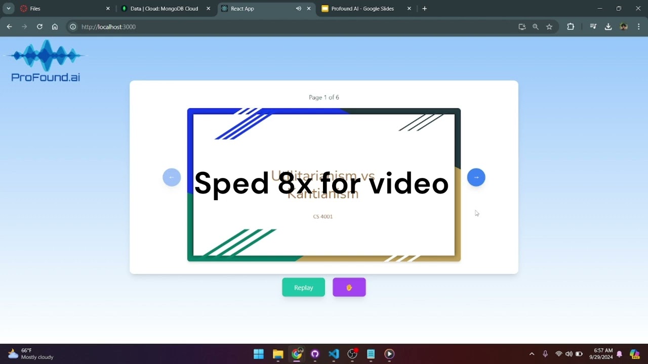 ProFound.ai - HackGT 11 Video with Skit