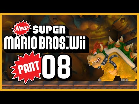 New Super Mario Bros. Wii - World 8 100% (All Star Coins)