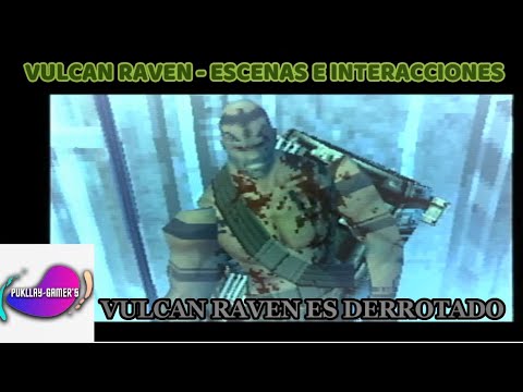 METAL GEAR SOLID SNAKE / BONUS / Vulcan Raven / Escenas y Conversaciones.