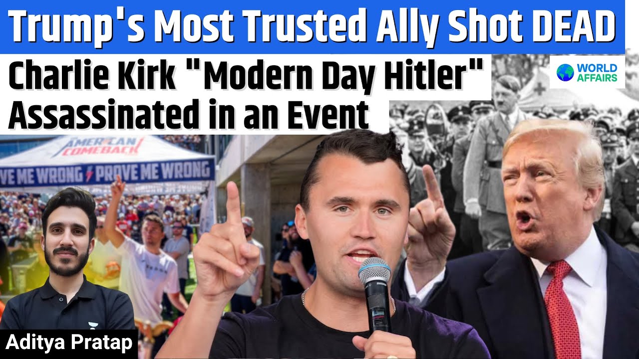 Charlie Kirk Fatally Shot | Trump Orders Flags at Half-Staff