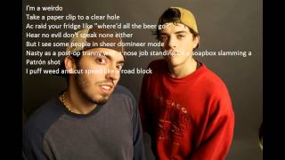 The Palmer Squares - Get Weird feat. Merkules & G​-​Mo Skee *LYRICS*