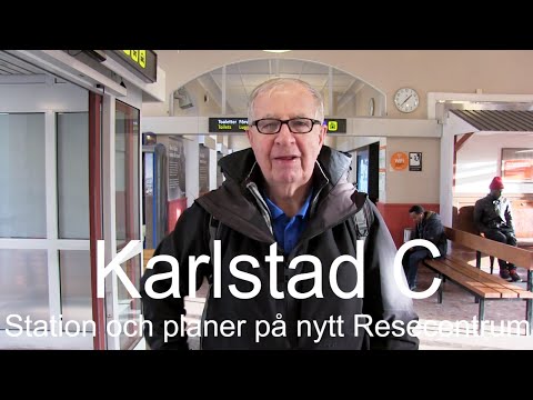 2020-01 -25 RESA TILL KARLSTAD - Station och planer på nytt resecentrum