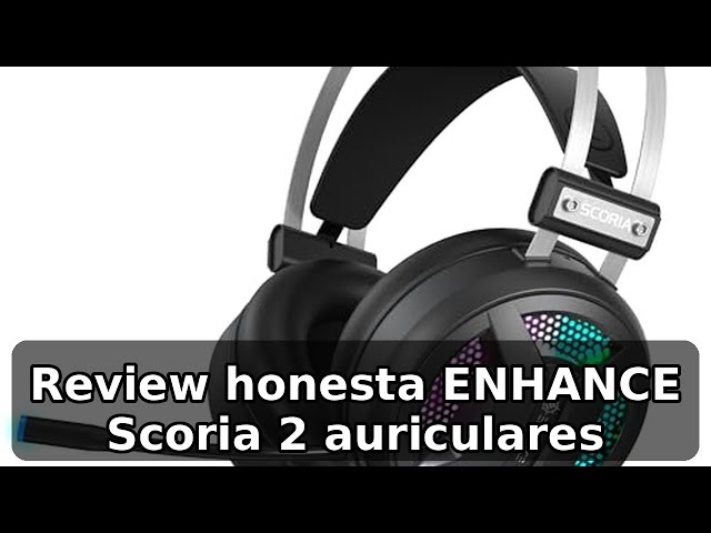Vídeo relacionado con ENHANCE - Casco Gaming para PC con Sonido Surround 7.1, Puerto USB y Microfono (Negro y Azul)