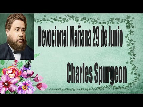 Devocional/Charles Spurgeon/Mañana 29 de Junio - 1 Tesalonicenses 4:14
