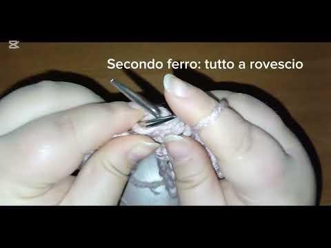 Punto Smerlo ai ferri: l'onda perfetta su 18 maglie! 🌊🧶