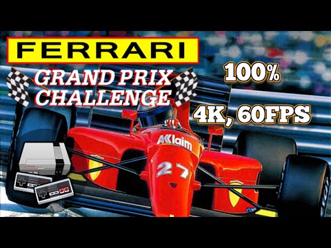 Ferrari Grand Prix Challenge (NES) [100%] (4K, 60FPS)