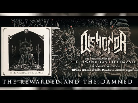 DISHONOR - The Rewarded and the Damned (Official Music Visualizer) online metal music video by DISHONOR
